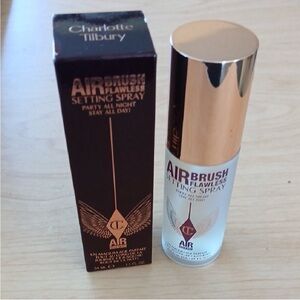 Charlotte Tilbury Airbrush Flawless Setting Spray with Gold Accents